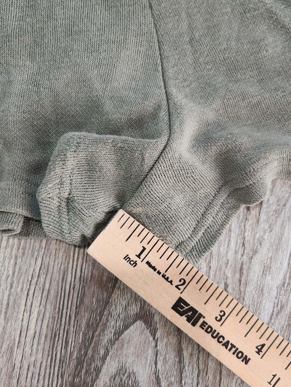 L Space Great Escape Slub Jersey Romper Olive Green Women S Cap Sleeve One Piece - Picture 15 of 15